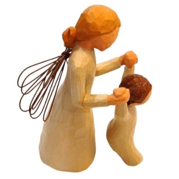 Vintage Willow Tree Figurine Guardian Angel Susan Lordi Demdaco 2000 - Picture 4 of 7